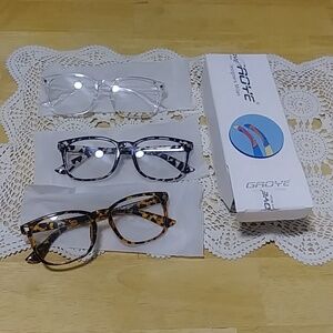 Blue Light Blocking Eyeglasses Bundle, Gaoye brand